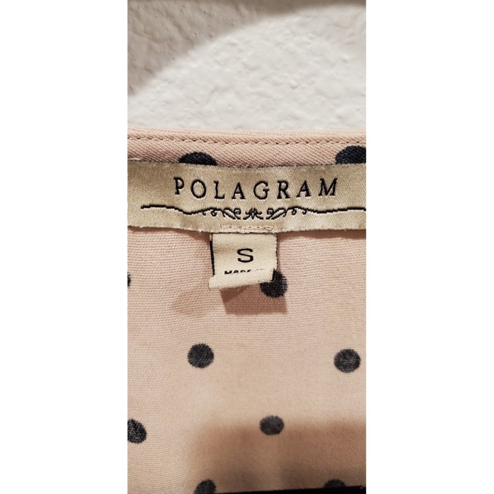 POLAGRAM Nude Polka Black Dots Jumpsuit - Picture 6 of 7